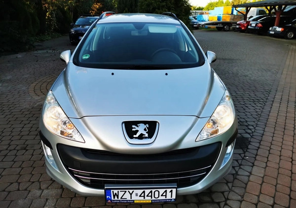 Peugeot 308 cena 19200 przebieg: 204100, rok produkcji 2010 z Okonek małe 781